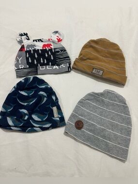 Kids Beanie L&P - spring or mid season baby hats-0-24mo